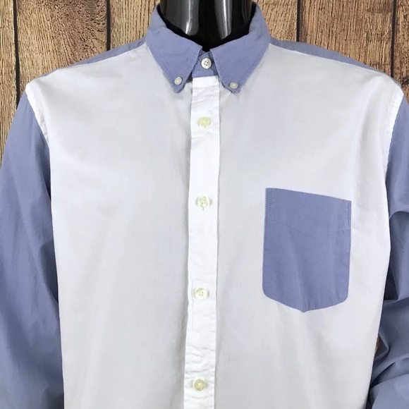 J. Crew men’s XL Oxford Shirt - Picture 3 of 8